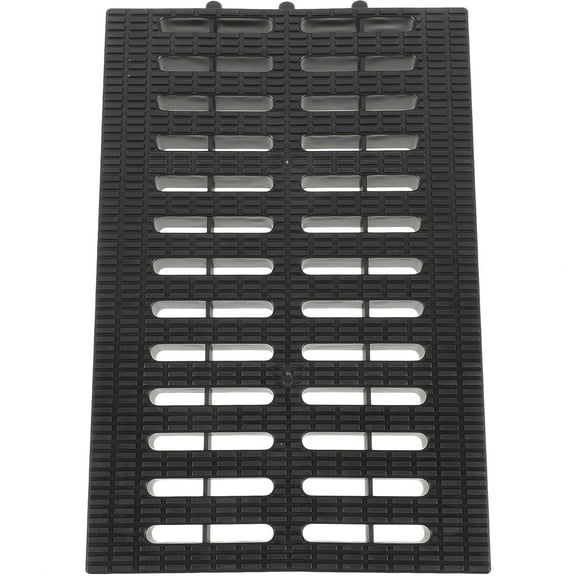 OUNONA Durable Black Plastic Sewer Drain Grate Easy to Maintain and Clean