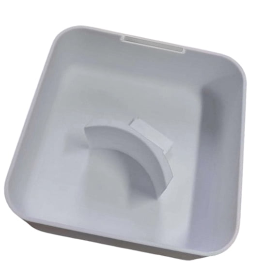 Drain Guide Tray for Washing Machine Outlet, 2 Pack Square Funnel Tray with Raised Sides for Laundry Room Drain Runoff Control and Backup Use