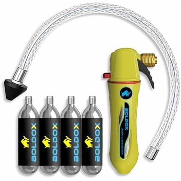 AC Condensate Drain Line Cleaner Tool – Wet Vac Attachment Hose – Clear, Manual, UPC 714983462341