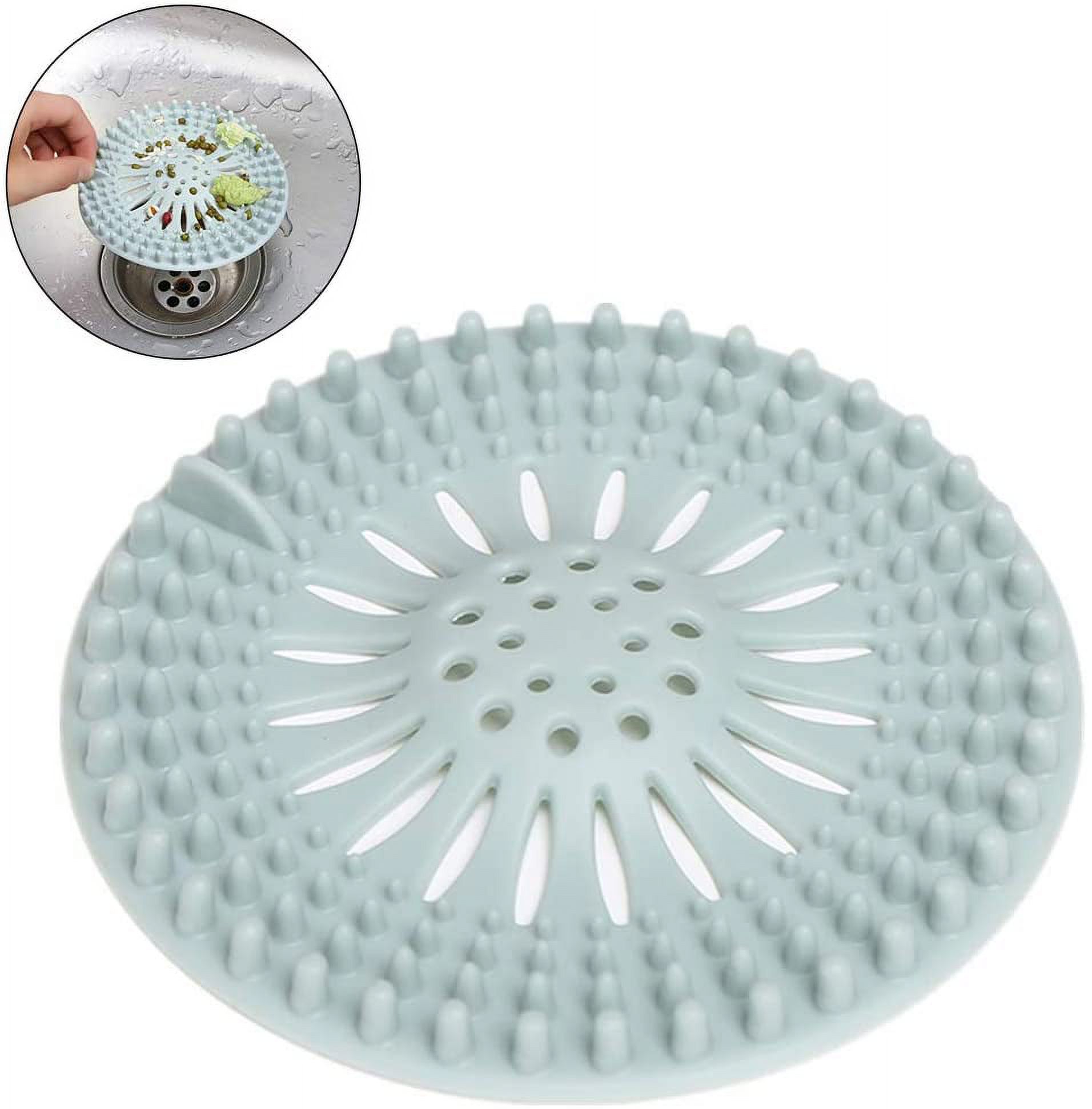 Drain Hair Catcher, Drain Strainer and Hair Stopper Filter Shower Drain