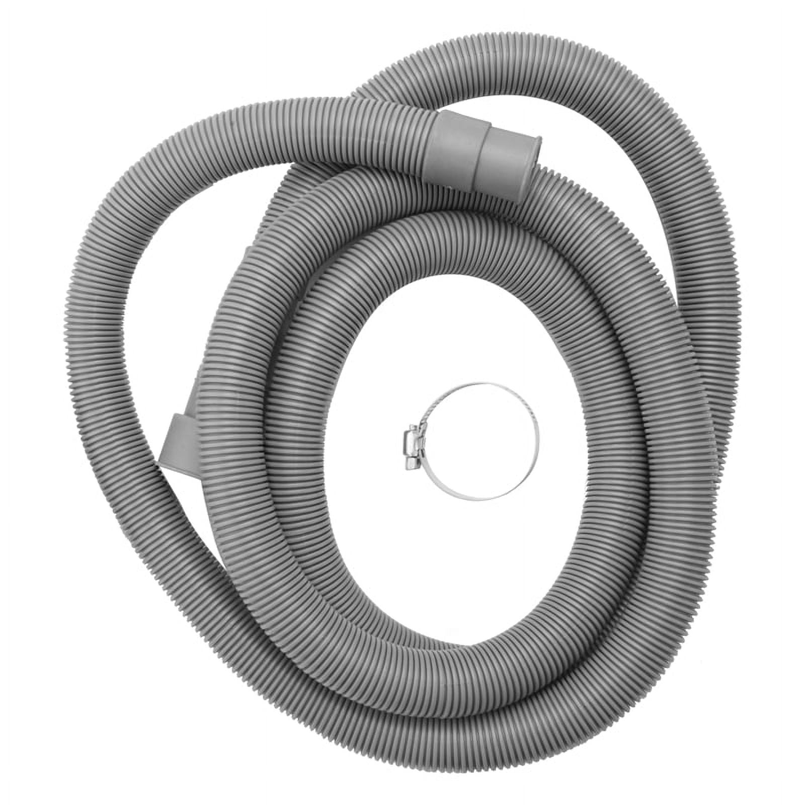 Universal Washer Discharge Water Drainage Hose Extension Set, 6.5Ft Washing Machine Drain Hose