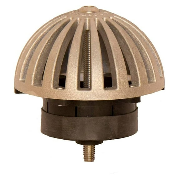 Drain Lock GDLDOME3000 Dome-D-Lock Floor Sink Locking Dome Strainer, 3 Inch