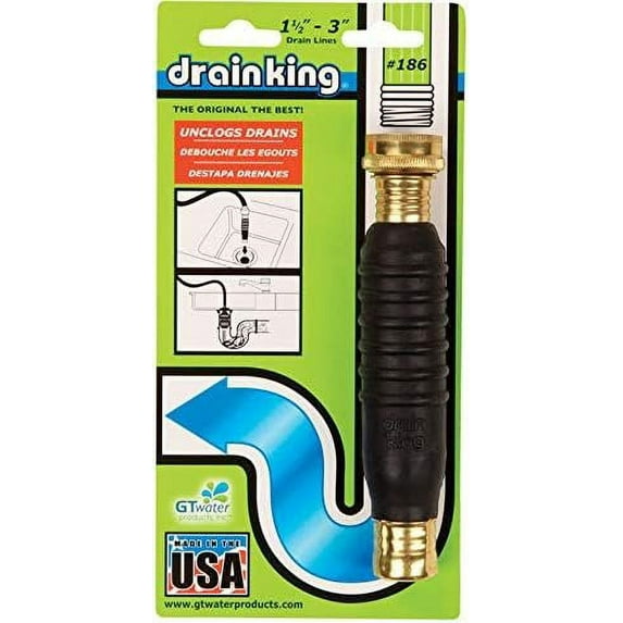G.T. Water Products Drain Opener Foams - 1.5 - 3-In. Pipes