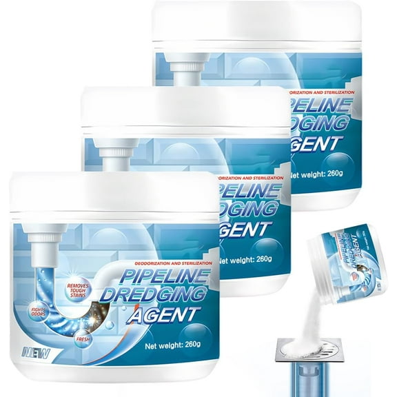 Drain Opener,Powerful Unclogging,Sink Drain Hair Clog Remover Cleaner Unclog Drains, Bathroom Sinks, Kitchen Sinks, Shower pipes (3PCS)