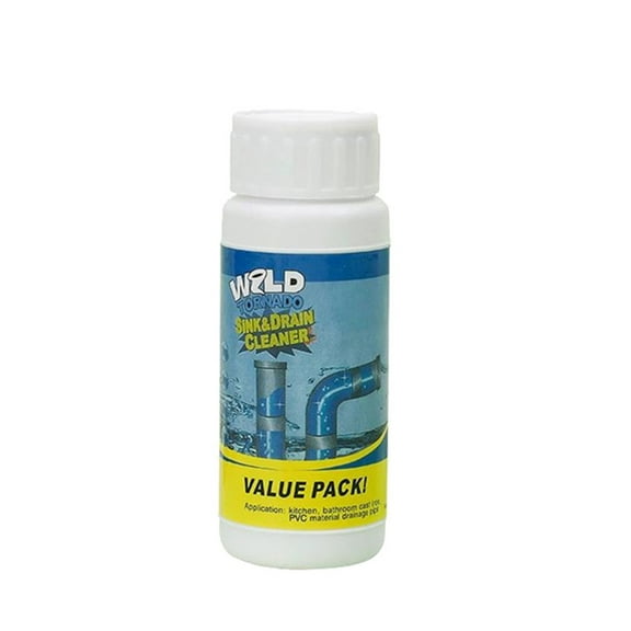 Drain Opener, Sink Drain Cleaner Powder, Clog Remover, Dredging Agent Cleaning Of Kitchen With Unclogging Agent To Blockages, Unclog Drains, Bathroom Sinks, Kitchen Sinks, Shower Pipes