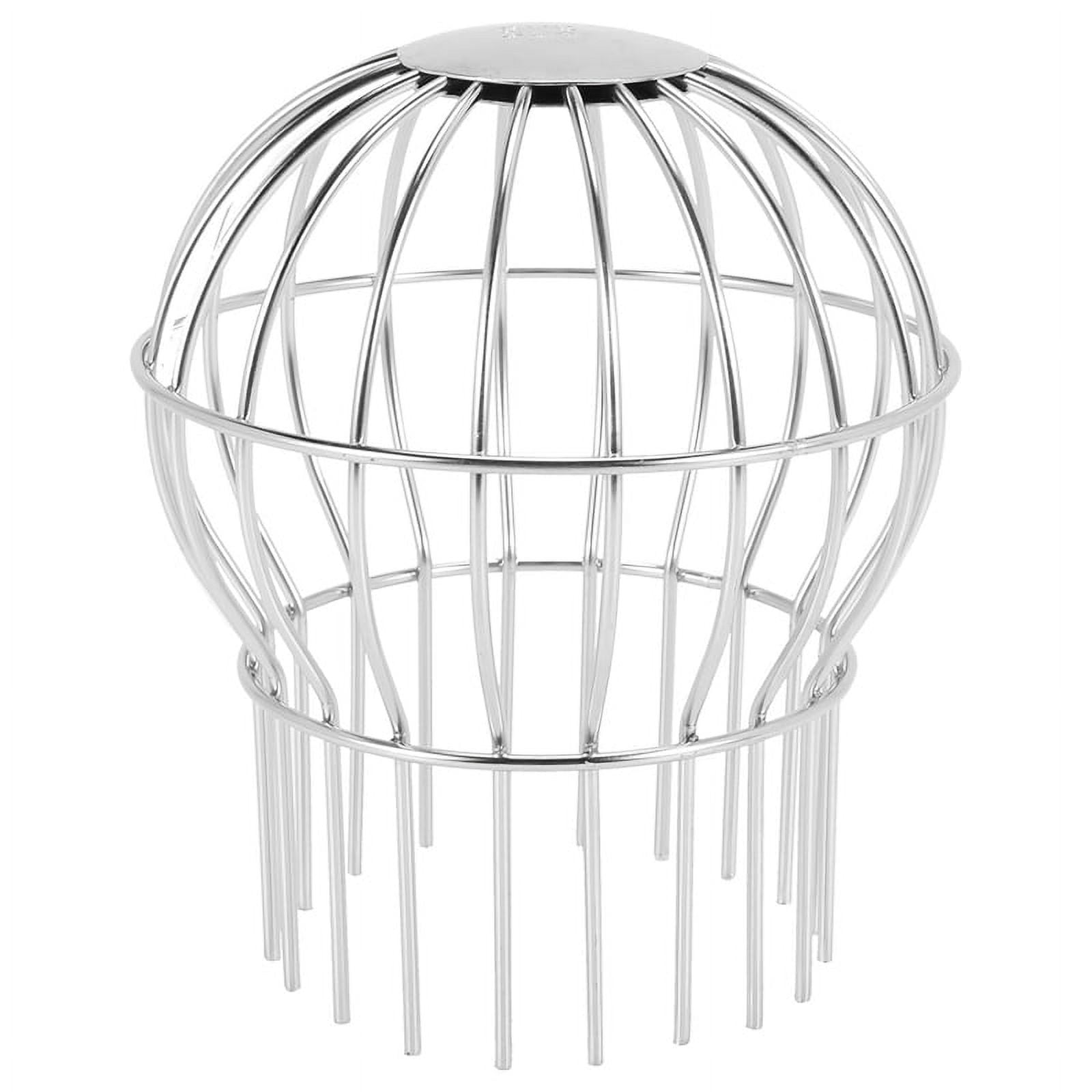 Drain Outdoor Roof Anti Blocking Line Cap Round Net Cover Drainage Floor Line Leak Gutter