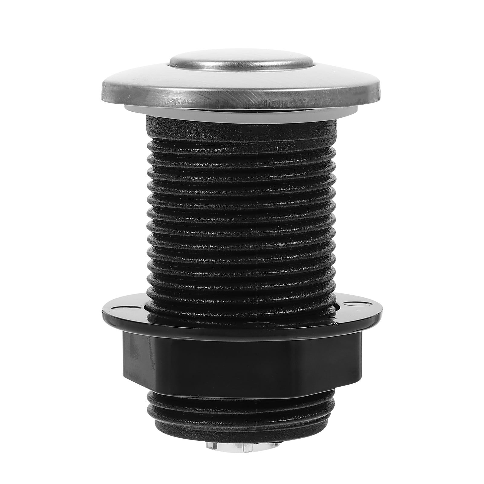 Drain Plug Bathtub Air Button Garbage Disposal Replacement Silver