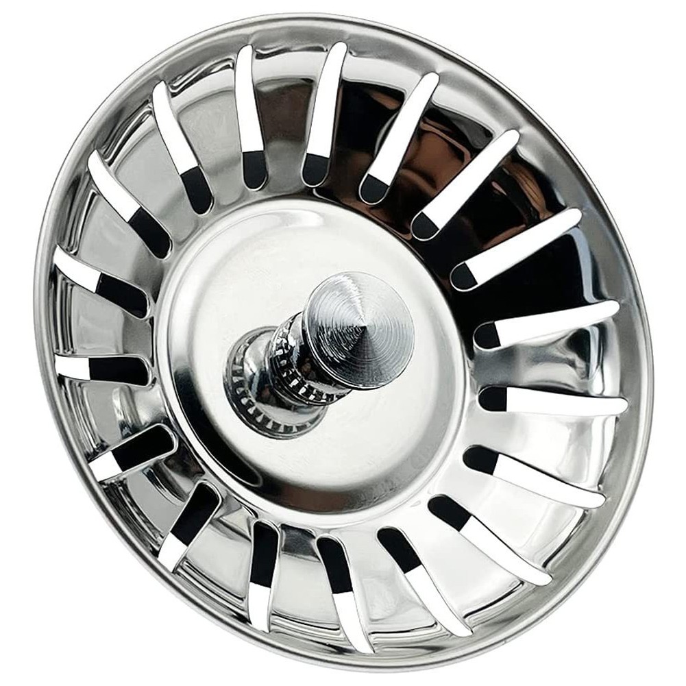 Drain Plug Stainless Steel Kitchen Sink Plug and Strainer Replacement