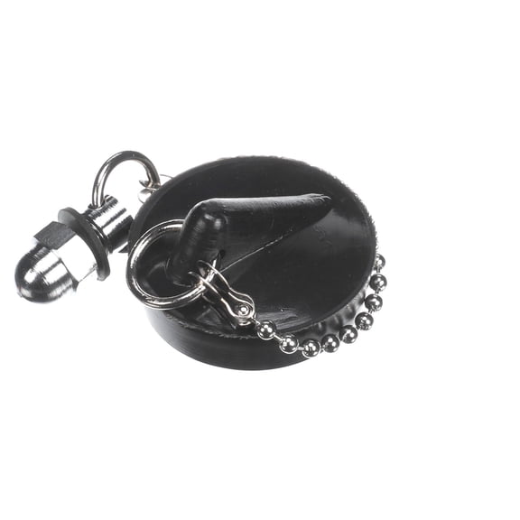 Rational Drain Plug With Chain For Trolly 60.60.566P - Genuine OEM Replacement Part
