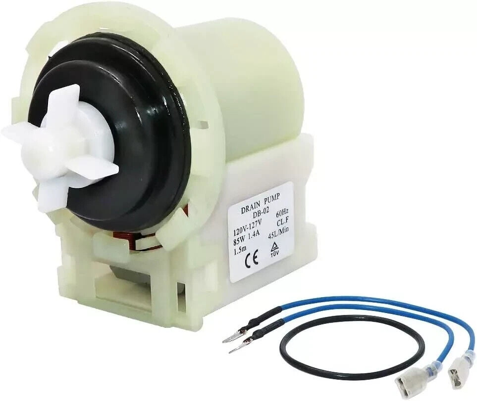 Drain Pump for Whirlpool CET9000GQ0 CET9100GQ0 CGT8000AQ0 CGT8000AQ1 CGT8000XQ0