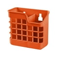 thumbnail image 1 of Drain Rack for Kitchen Dishwasher Chopstick Holder For Small Utensils Chopsticks Basket For Washing Drying Or Storing Dishwasher Basket For Small Items,Orange Kitchen Drain Rack, 1 of 3