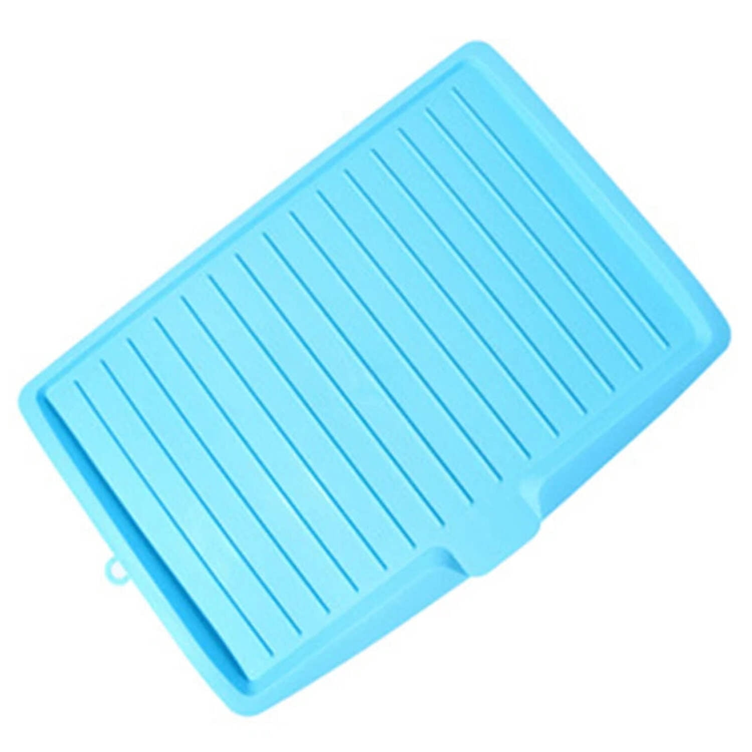 Drain Rack Kitchen Silicone Dish Drainer Tray Large Sink Drying Rack ...