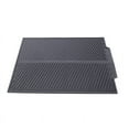 thumbnail image 1 of Drain Rack Silicone Dish Drainer Tray Large Sink Drying Worktop Organizer for Dishes Tableware Grey, 1 of 4