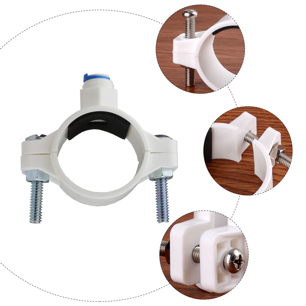 Drain Saddle Valve Drain Saddle with 1/4 Inch Quick Connect Plastic