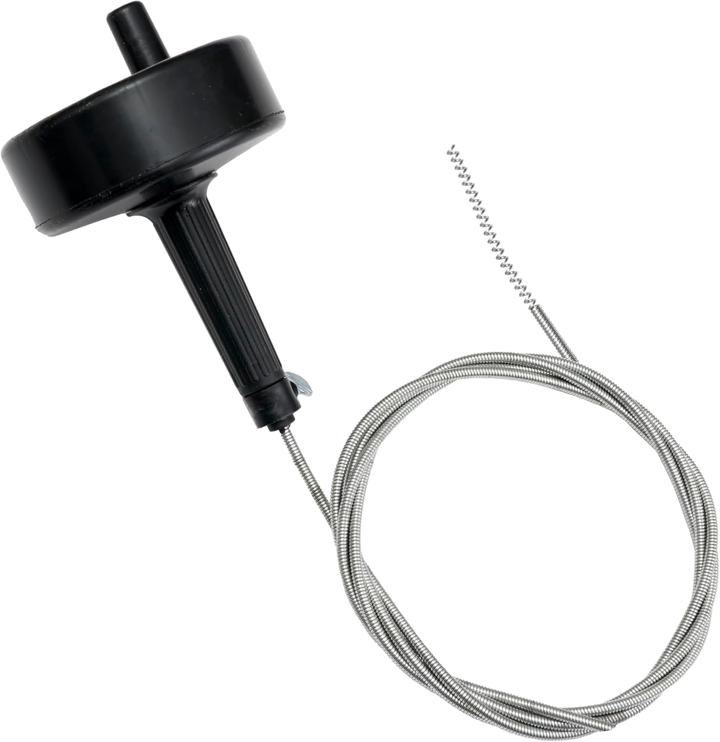 Captain Clog Drain Snake - 1/4 Inch Galvanized Plumber Snake Tool - 15 ...