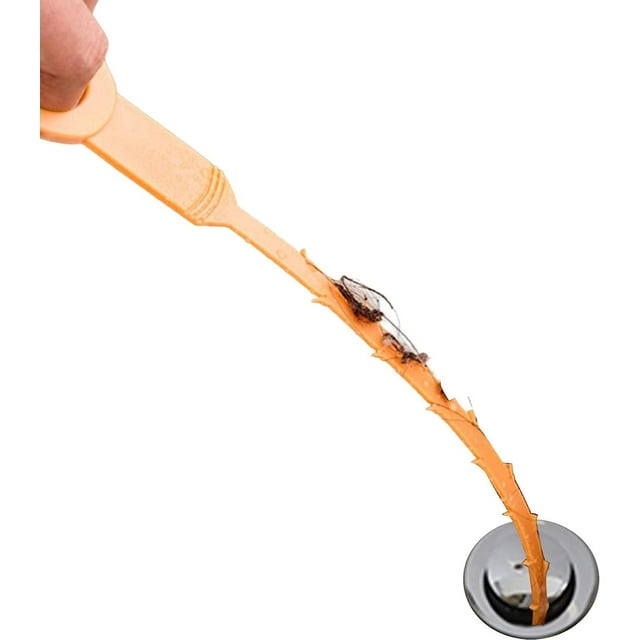 Drain Snake Tub Toilet Clogged Drains Relief Cleaning Tool 21 Inch