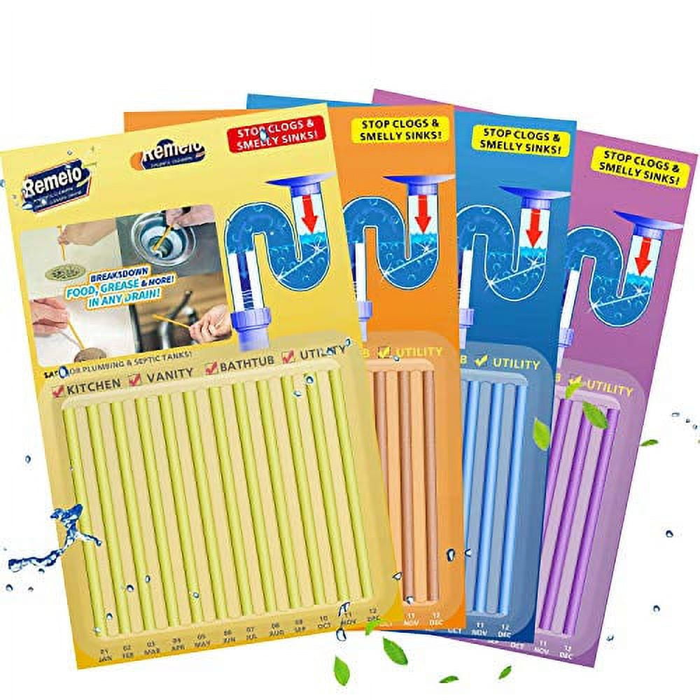 Drain Sticks Drain Stix Drain Cleaner & Deodorizer Sticks