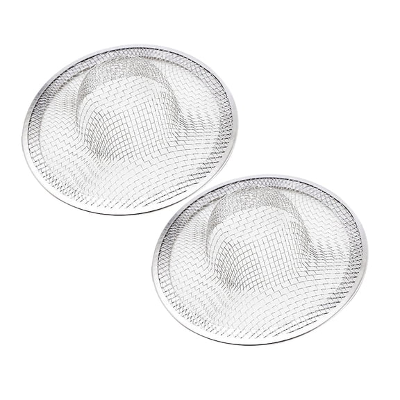Drain Stopper 3PACK Stainless Steel Slop Basket Filter Trap Mesh Metal Sink Drain Strainer Heavy Duty Drain Stoppers