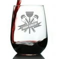 thumbnail image 1 of Bevvee Stemless Wine Glass 17 oz Drain Surgeon Plumber Gifts Wine Glasses, 1 of 4