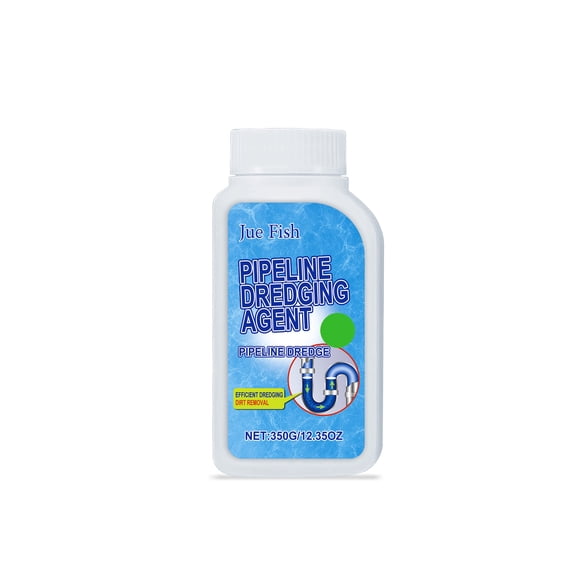 Drain Unclogging Powder - Fast Acting Kitchen & Toilet Drain Cleaner, 350g, Anti-Clogging Solution