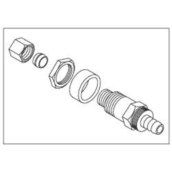 Drain Valve Assembly for Tuttnauer TUV042