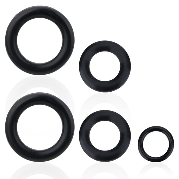 Drain or Vent Plug O-Rings, Drain #3855081, Dipstick #3852045, Outdrive Lower Unit Gearoil Oring 955981& 955974, Fit for Volvo Penta Marine Duo Prop Set SX-M, SX-A, DPS-A Inboard Outboard