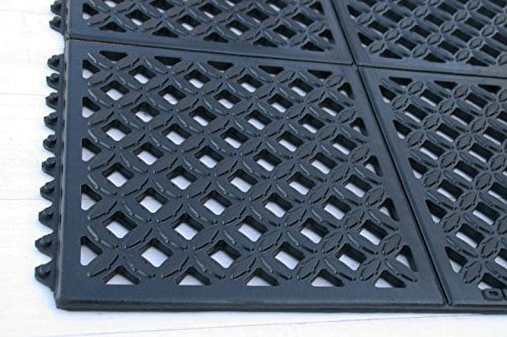  SafetyCare Interlocking Rubber Drainage Floor Mat