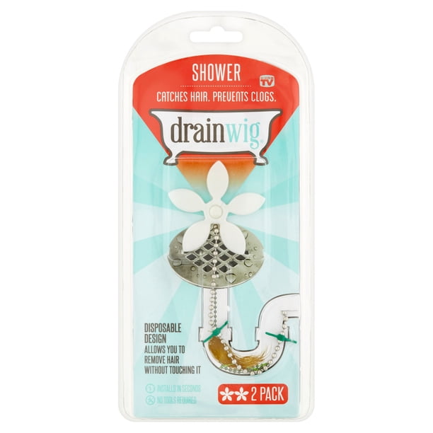 DrainWig Hair Catcher, Shower! - Walmart.com