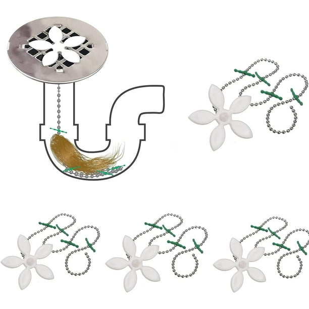 DrainWig Shower Drain Protectors as Seen on Shark Tank Drain Hair