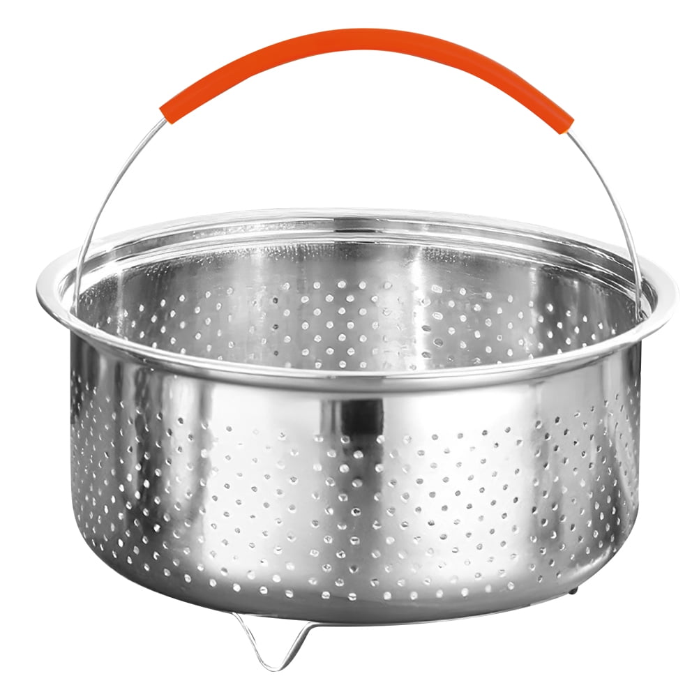 Drainable Steamer Steaming Basket for Pot Metal Cooking Utensils