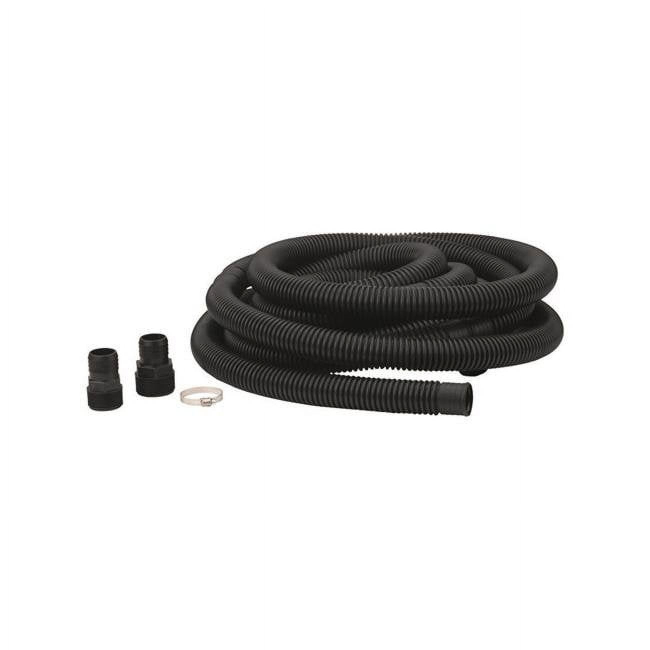 Prinsco 1.25x1.5in Plastic Discharge Hose Kit 24ft, for Sump Pumps