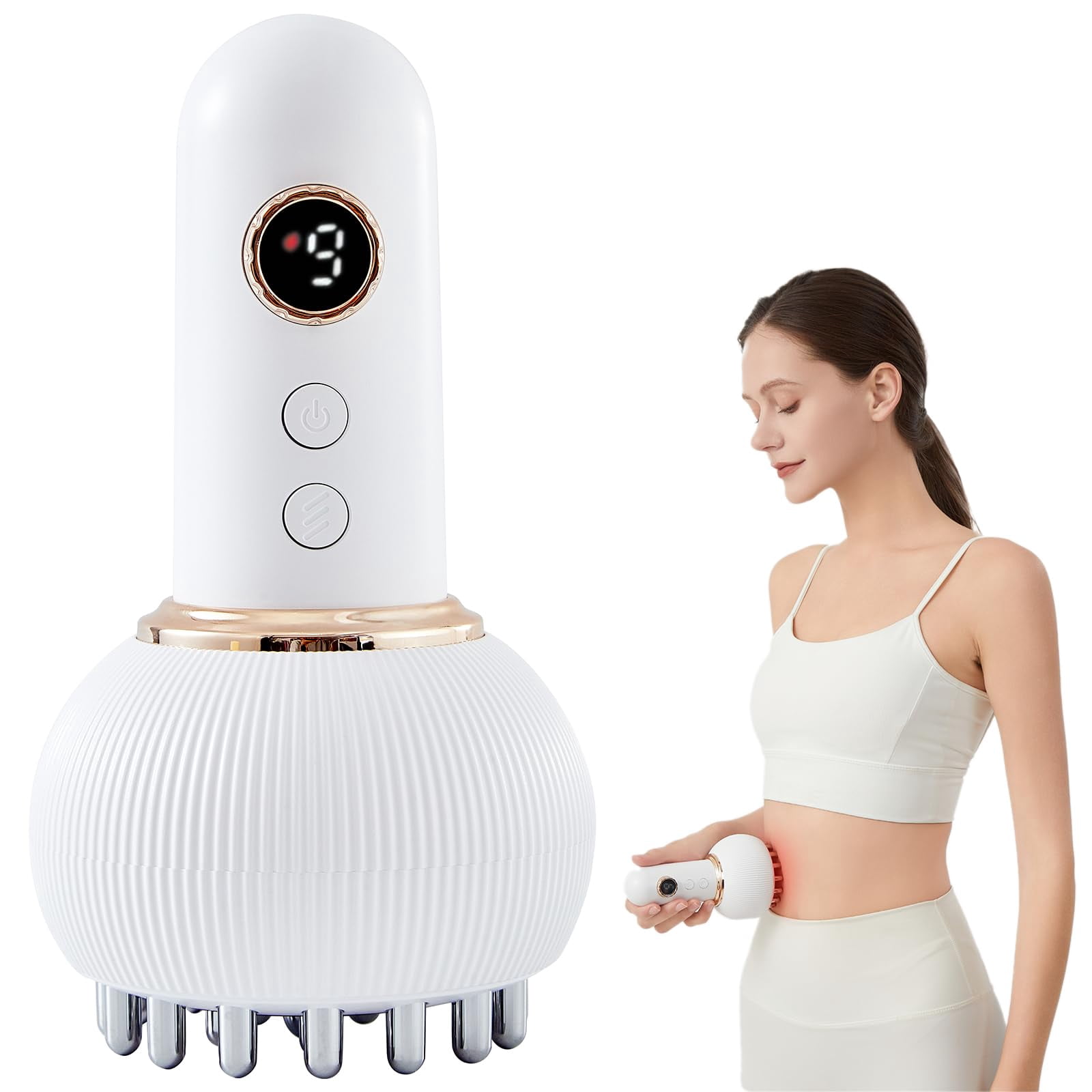Body Massage & Skin Care Tool Multi-Function Massager with Microcurrent ...
