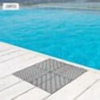Drainage Tiles Interlocking Deck Tiles Outdoor Flooring Tiles 12'' x 12'' Non-Slip Pool Drain Tiles Shower Mats Flooring for Pool Shower Bathroom Deck Patio Garage, 25 Pcs
