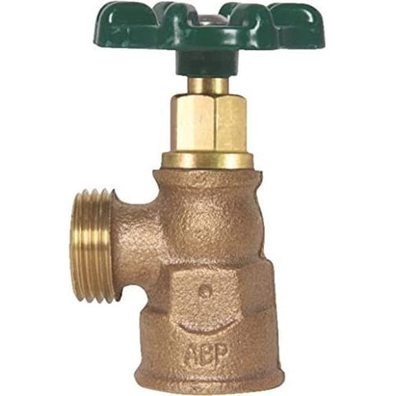Arrowhead Brass Boiler Drain Valve - 1/2 F X 3/4 HLF, Multicolor