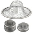 thumbnail image 1 of MEIBUTYUP Metal Sink Strainer 20Pcs Silver Mesh Filter for Kitchen Bathroom Laundry, 1 of 6