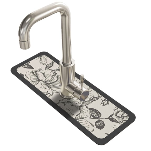 Draining Mat for Kitchen, Catcher Countertop Absorbent Sink Protectors, for Bathroom & Kitchen