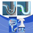 thumbnail image 1 of Drains Cleaner Pipe Unblocking Spray, Powerful Drainage Unblocking Cleaner For Sinks Showers Tubs, Non-Corrosive Safe Formula, 237ml, 1 of 7