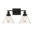 thumbnail image 1 of Drake 2-Light Bathroom Vanity Light in English Bronze, 1 of 3
