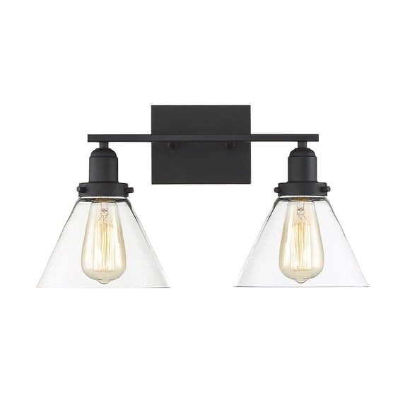 Drake 2-Light Bathroom Vanity Light