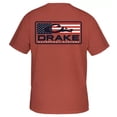thumbnail image 1 of Drake Clothing Company Men's Patriotic Bar Pocket Shirt Cumin 3XL, 1 of 2