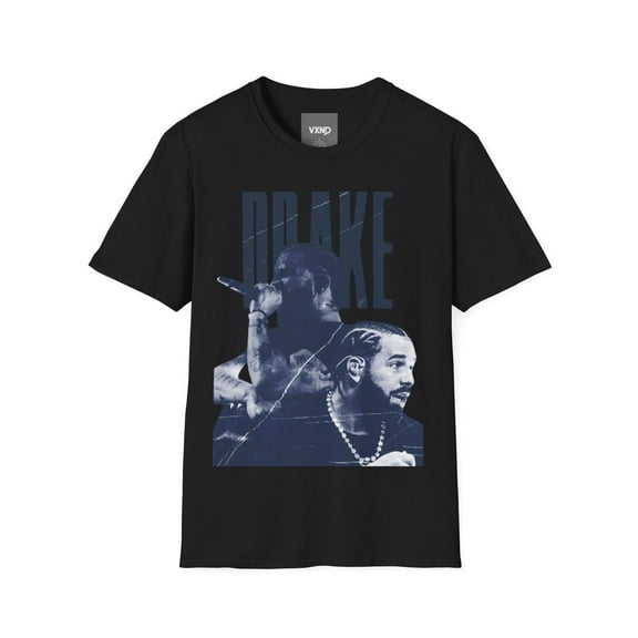 Drake Concert T-shirt,Black Color,Size L