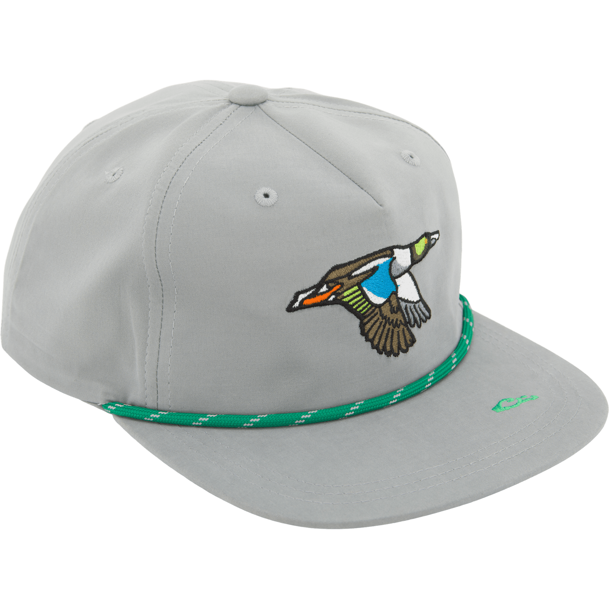 Drake Duck Rope Cap Monument Grey OSFM