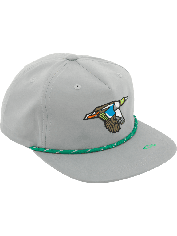 Drake Duck Rope Cap Monument Grey OSFM