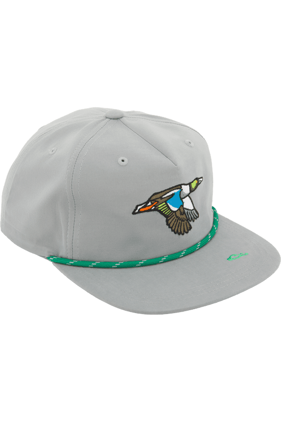 Drake Duck Rope Cap Monument Grey OSFM