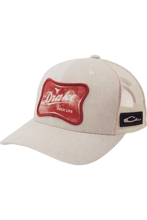 Drake Life Mesh Back Cap Aluminum OSFM