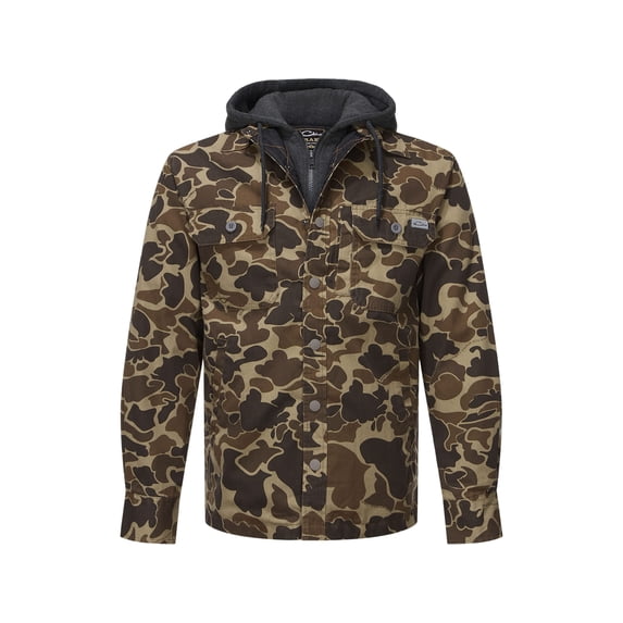 Drake Men's Campfire Canvas Shirt Jacket Old School Medium