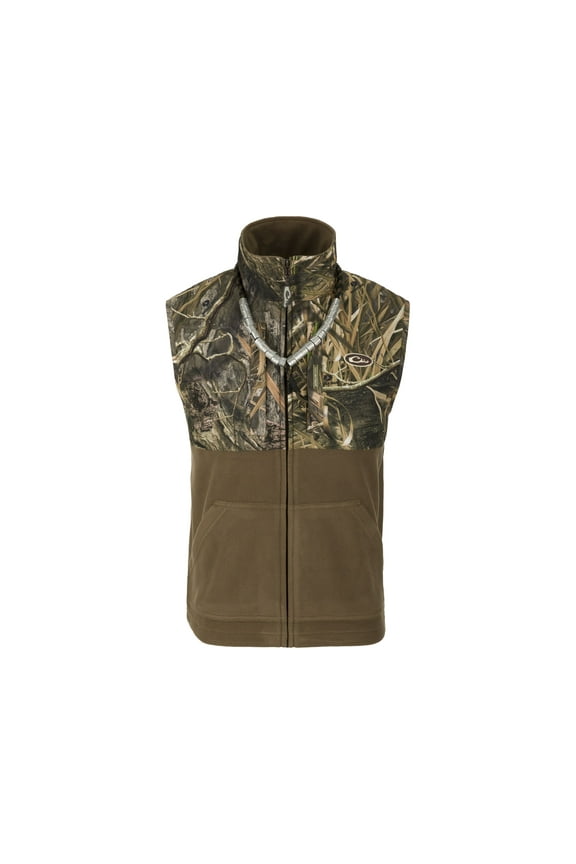 Drake Men's Eqwader Insulated Vest Mossy Oak Shadow Grass Habitat Medium