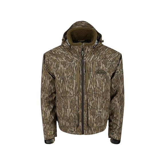 Drake Men's LST Insulated Timber Jacket Mossy Oak Bottomland XL