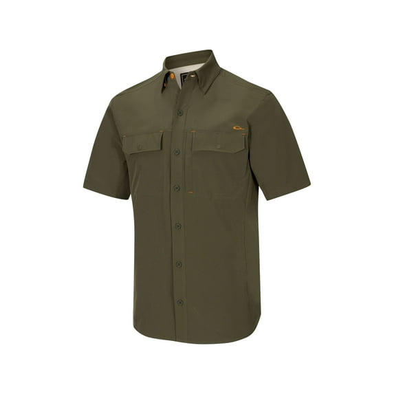 Drake Men's Lake Shore Performance Shirt Crocodile Medium