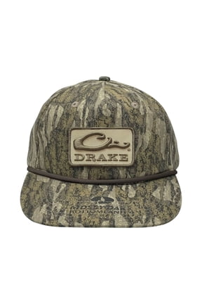 Drake Men's Lost Goat Rope Hat Mossy Oak Bottomland One Size Fits Most